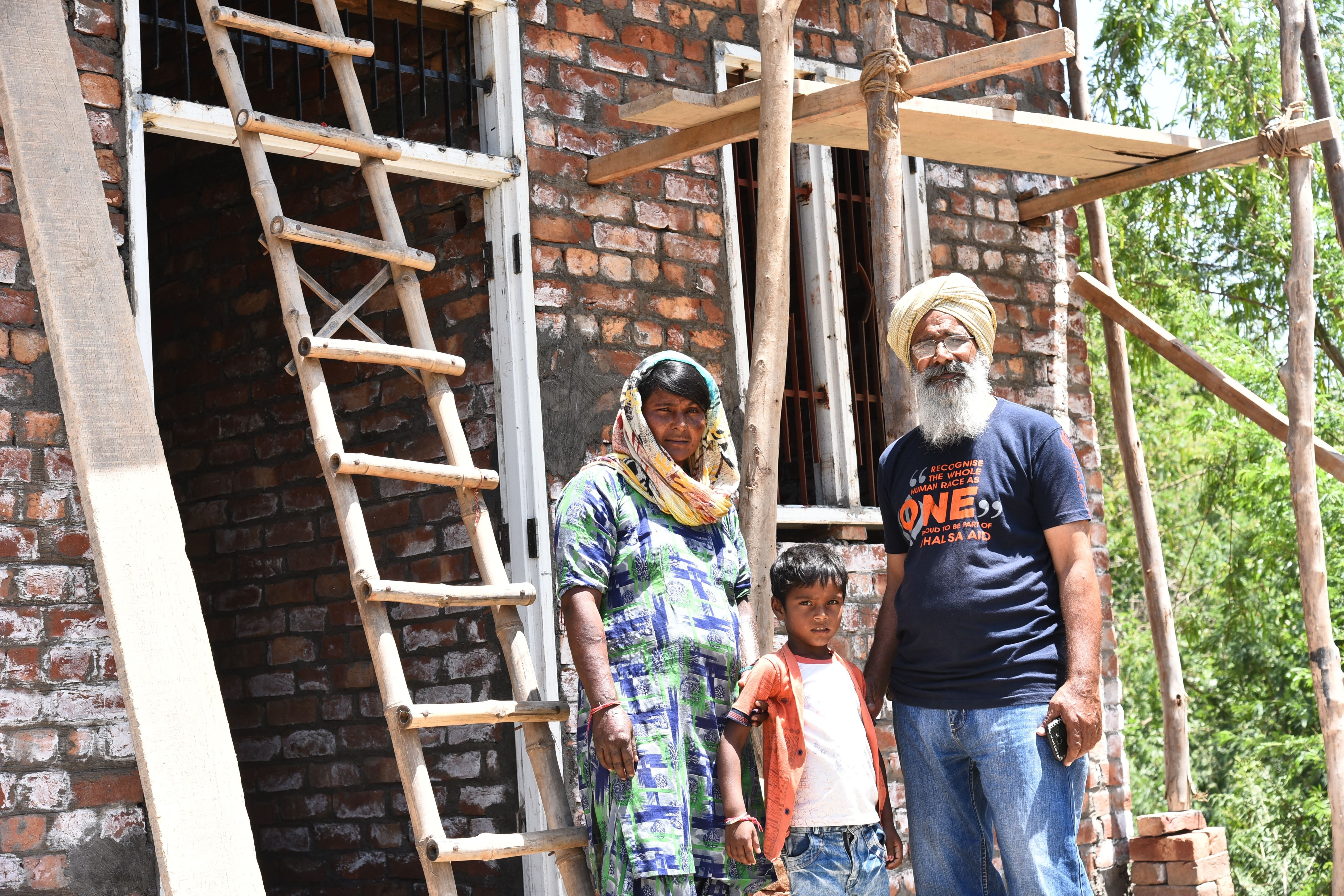 The Home Reconstruction Project under Focus Panjab.