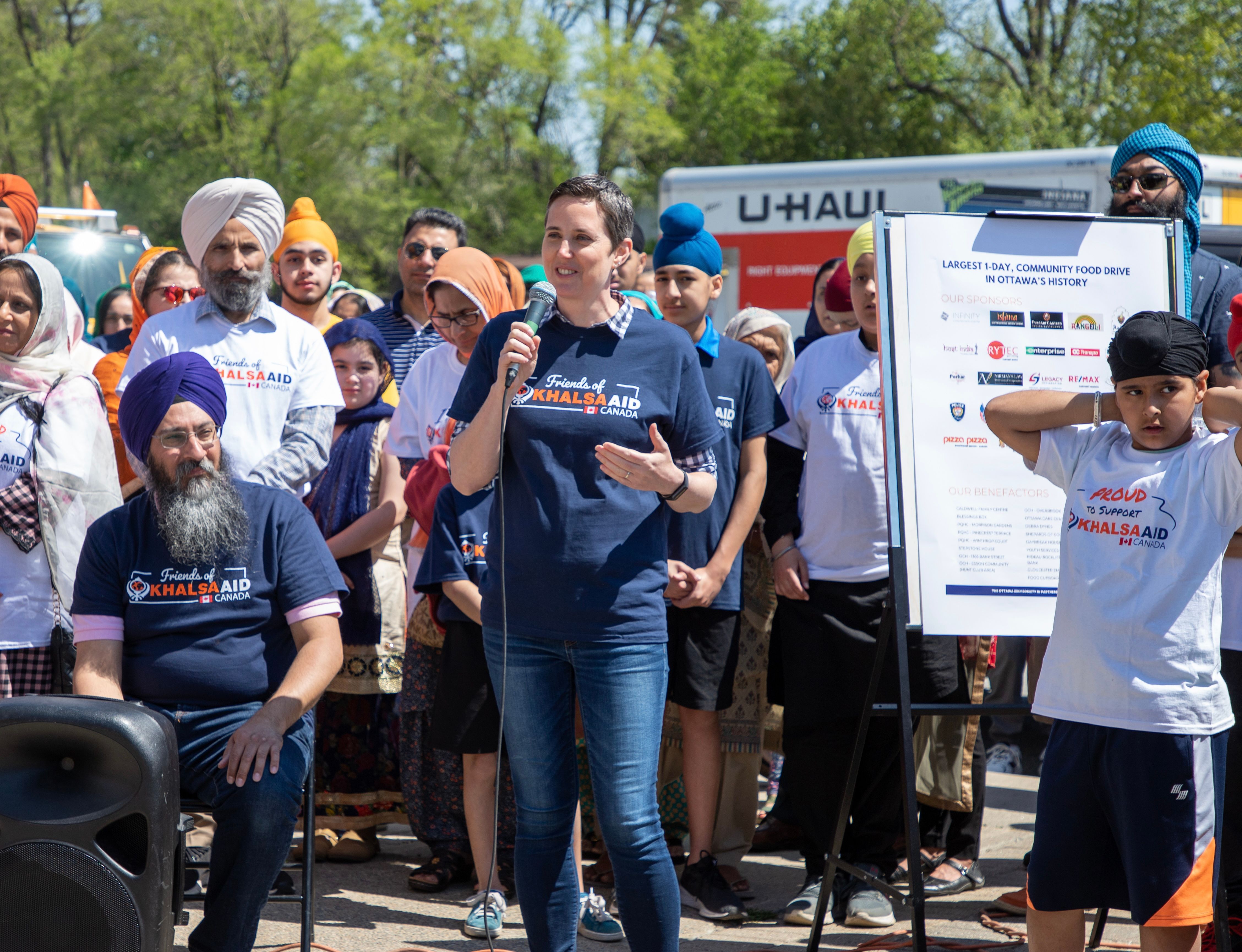 Ottawa Food Drive by Khalsa Aid