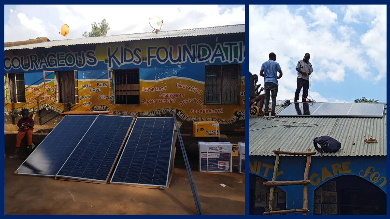  Khalsa Aid Installs Solar Panels for Children in Malawi 