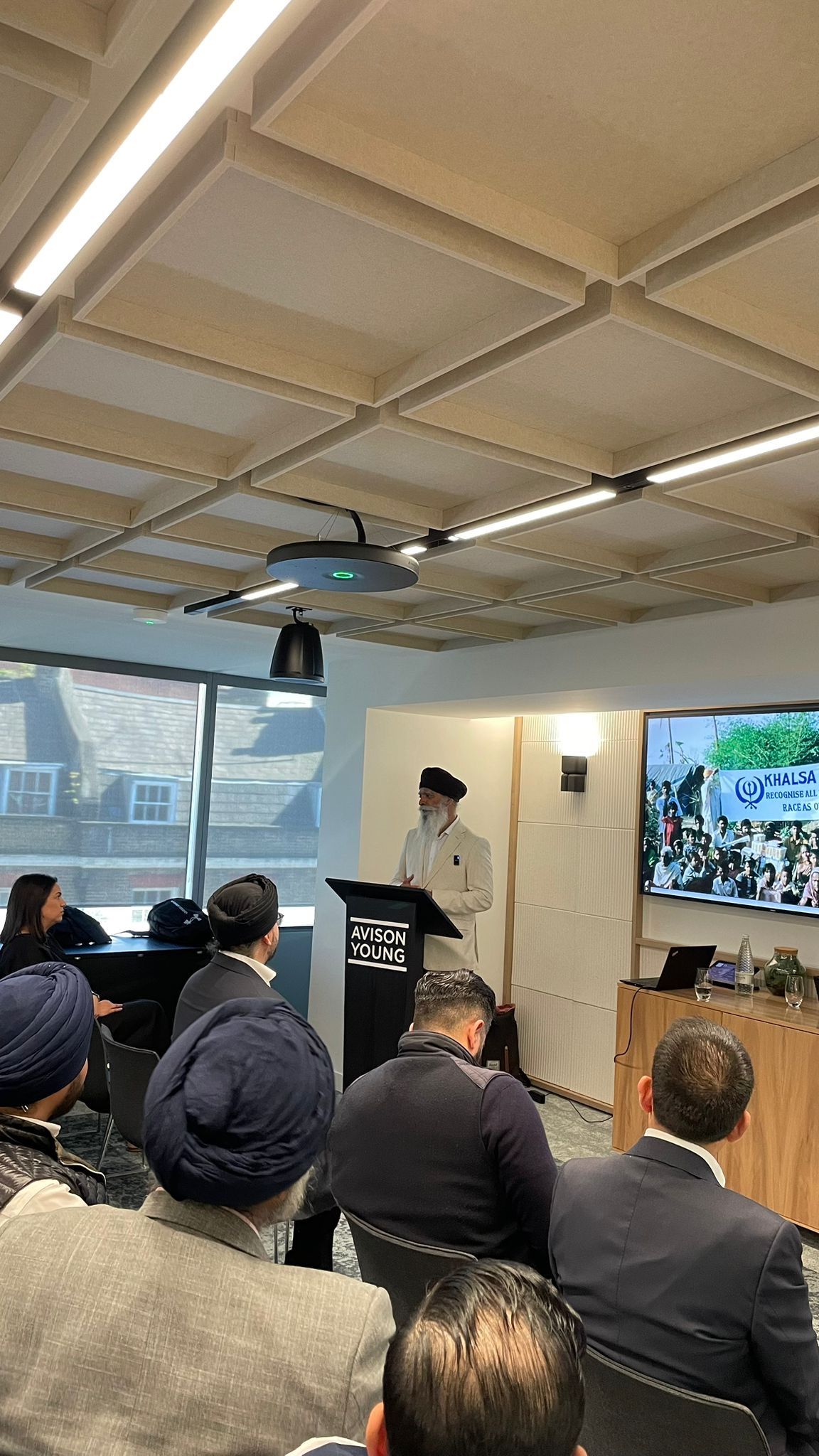 Ravi Singh at Sikh Surveyors event