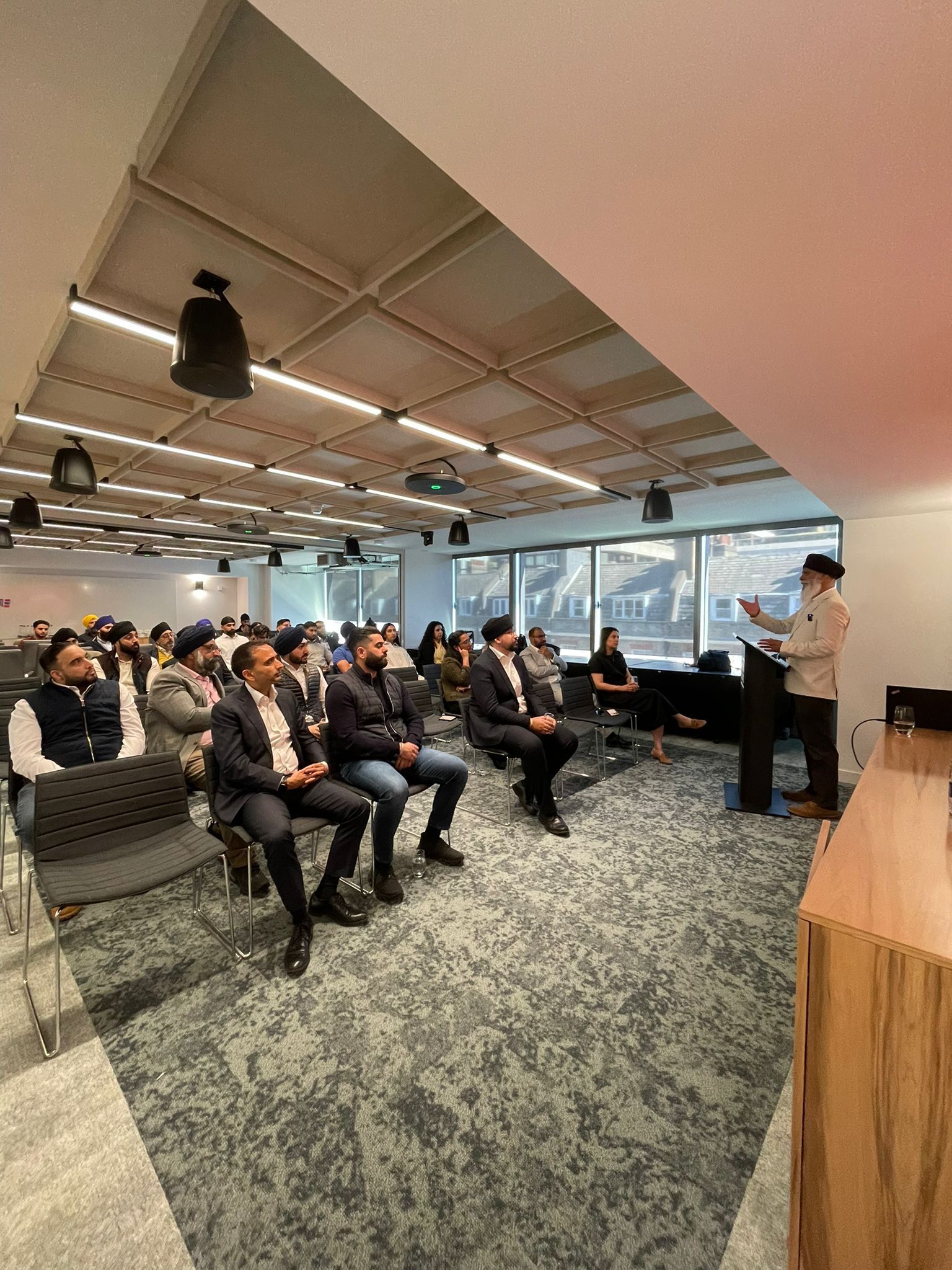 Ravi Singh at Sikh Surveyors event