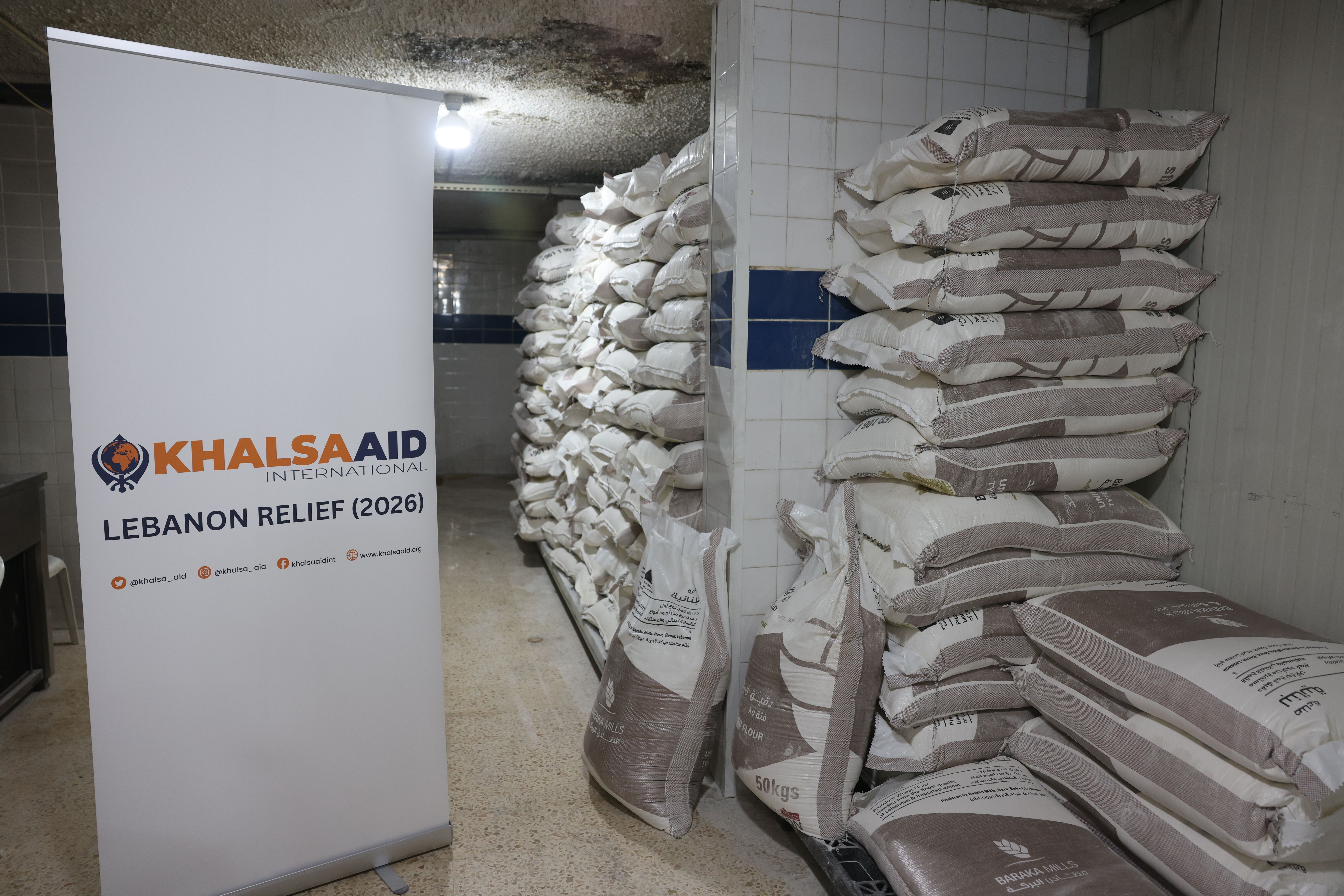 Khalsa Aid Lebanon Relief