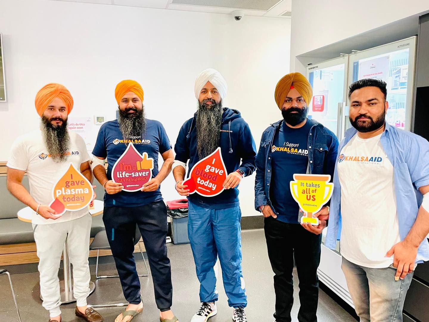 Khalsa Aid Australia's Blood Drive 2021