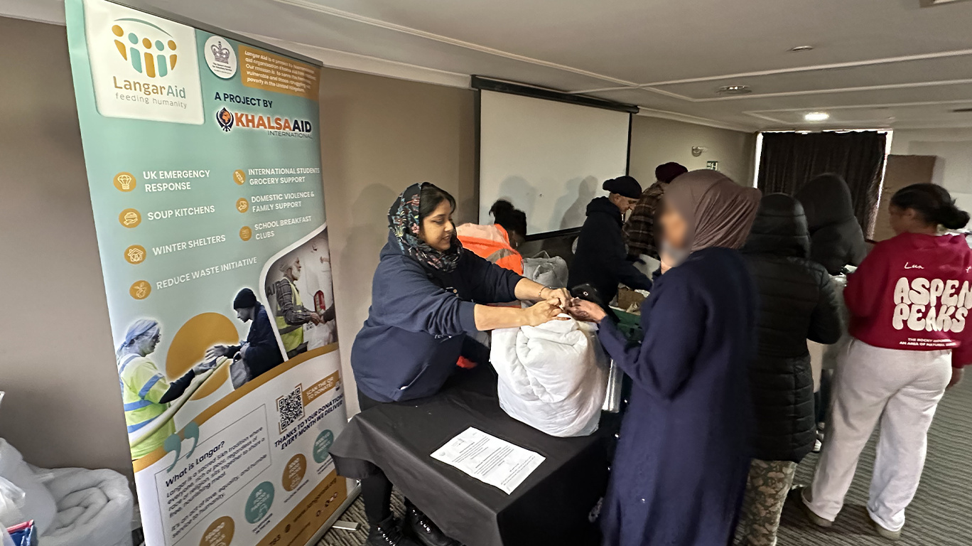 Langar Aid Supports Newly Arrived Communities in the UK 