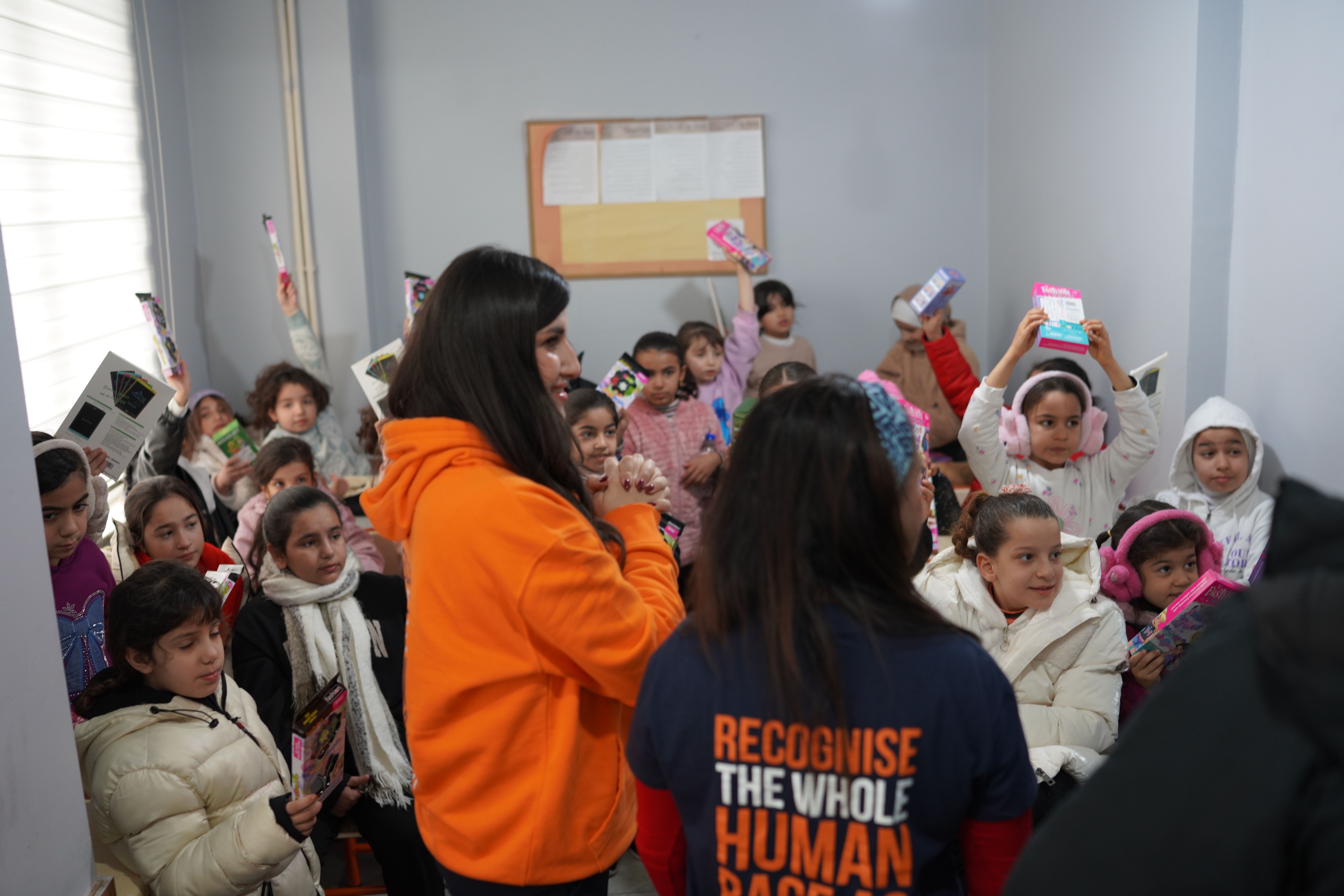 Toy distribution drive at orphanage in Turkey by Khalsa Aid