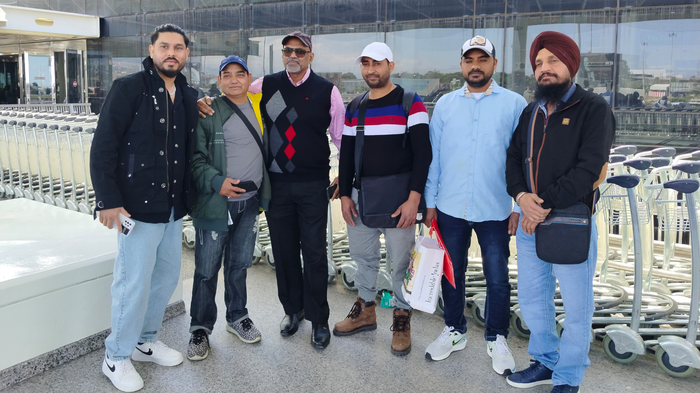 Five Panjabi Migrants Stranded in Lebanon Return Home with Khalsa Aid Support 