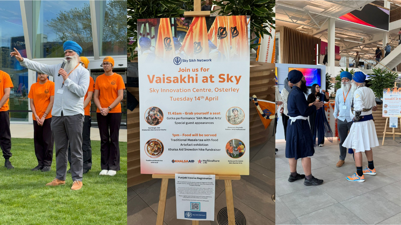 Khalsa Aid Joins Vaisakhi Celebrations at Sky Innovation Centre