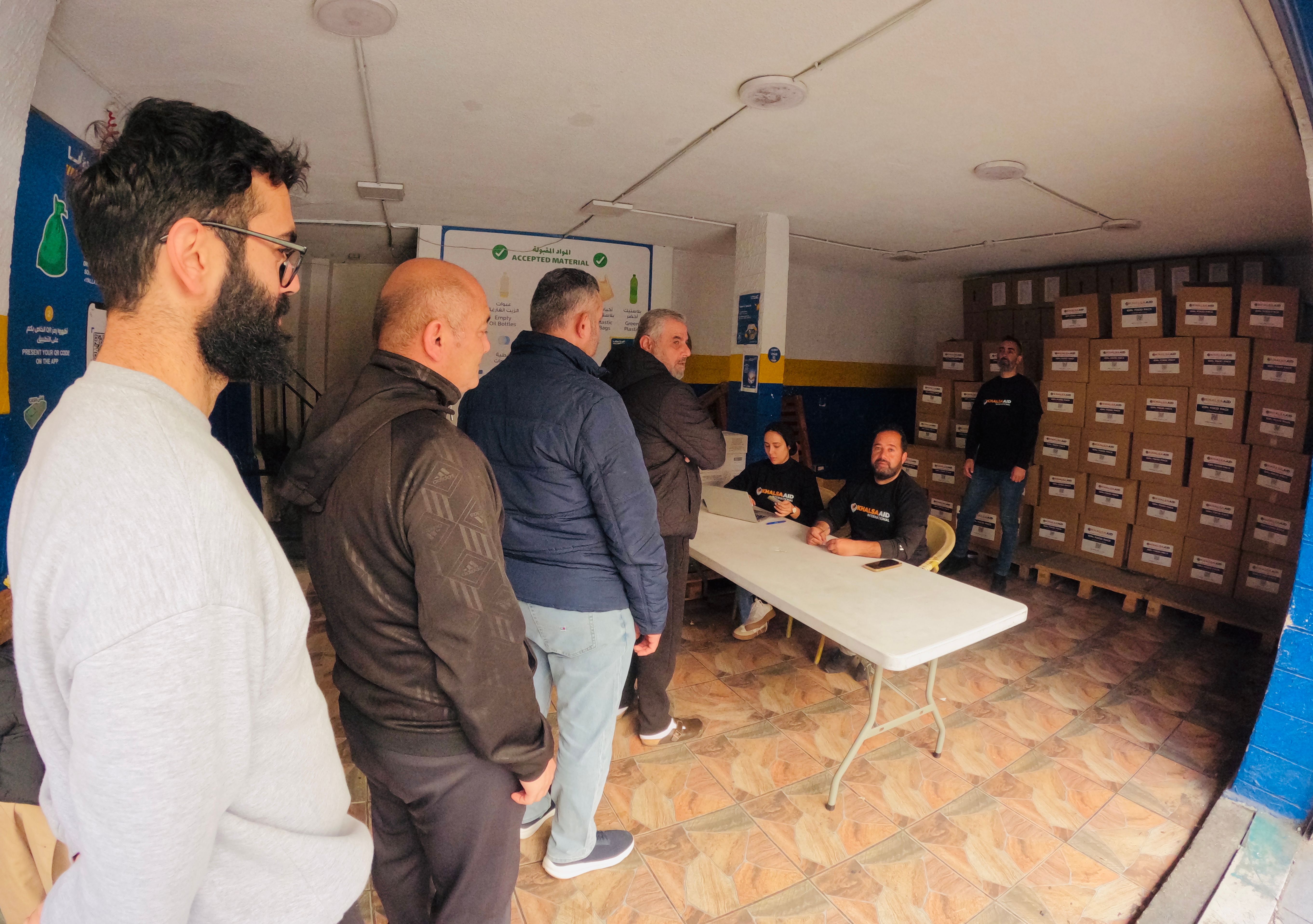 Lebanon relief Khalsa Aid 