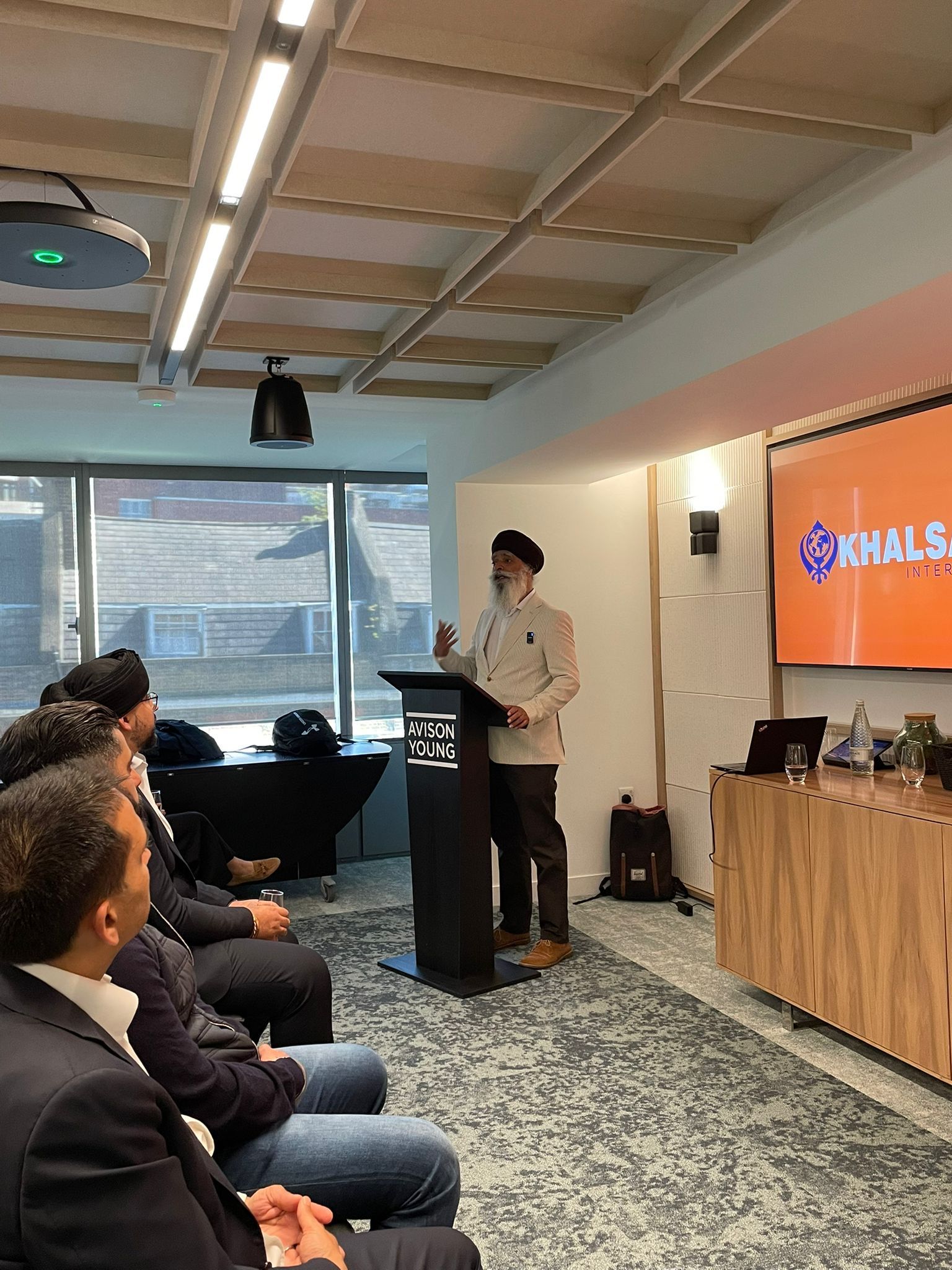 Ravi Singh at Sikh Surveyors Vaisakhi celebration