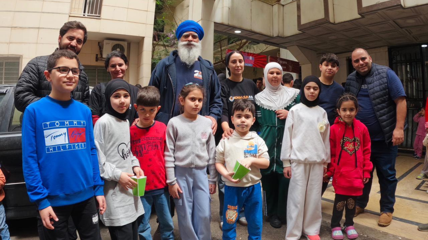 Khalsa Aid Assesses Urgent Needs in Lebanon Shelters as Support for Displaced Children Continues