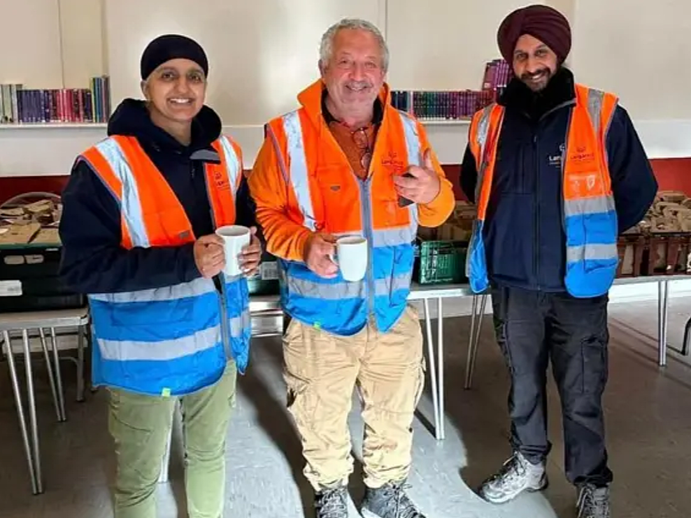 Langar Aid provides critical relief to Wales communities affected by severe flooding