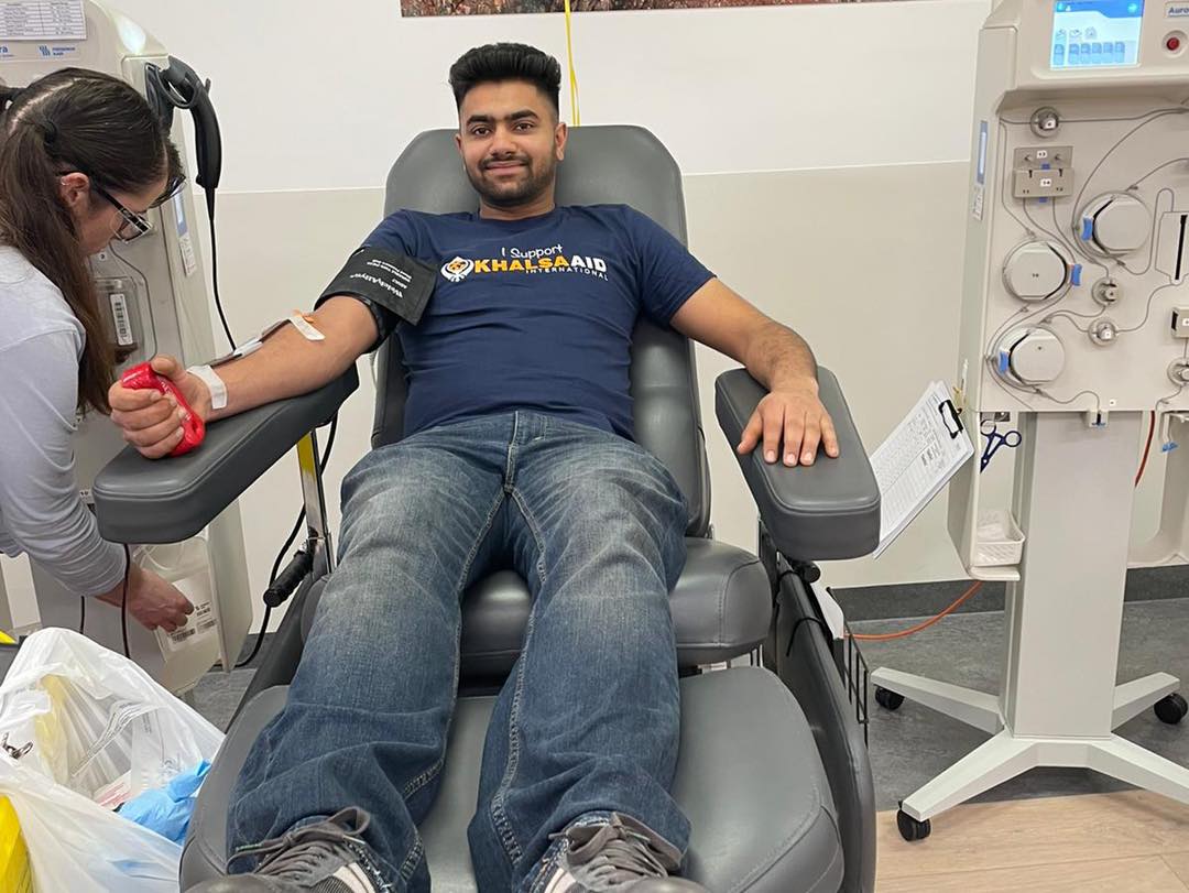 Khalsa Aid Australia's Blood Drive 2021