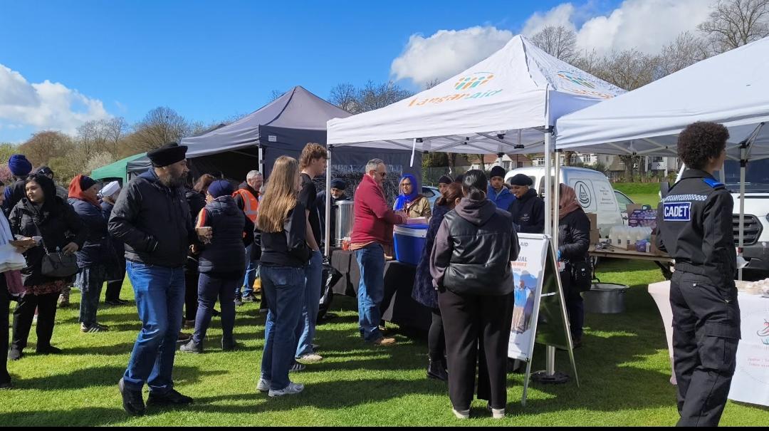 Langar Aid Supports Vaisakhi Event in Birmingham for Panjab Flood Relief