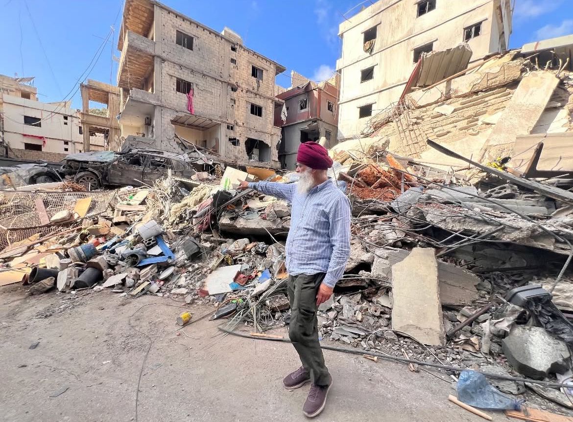 Ravi Singh in lebanon