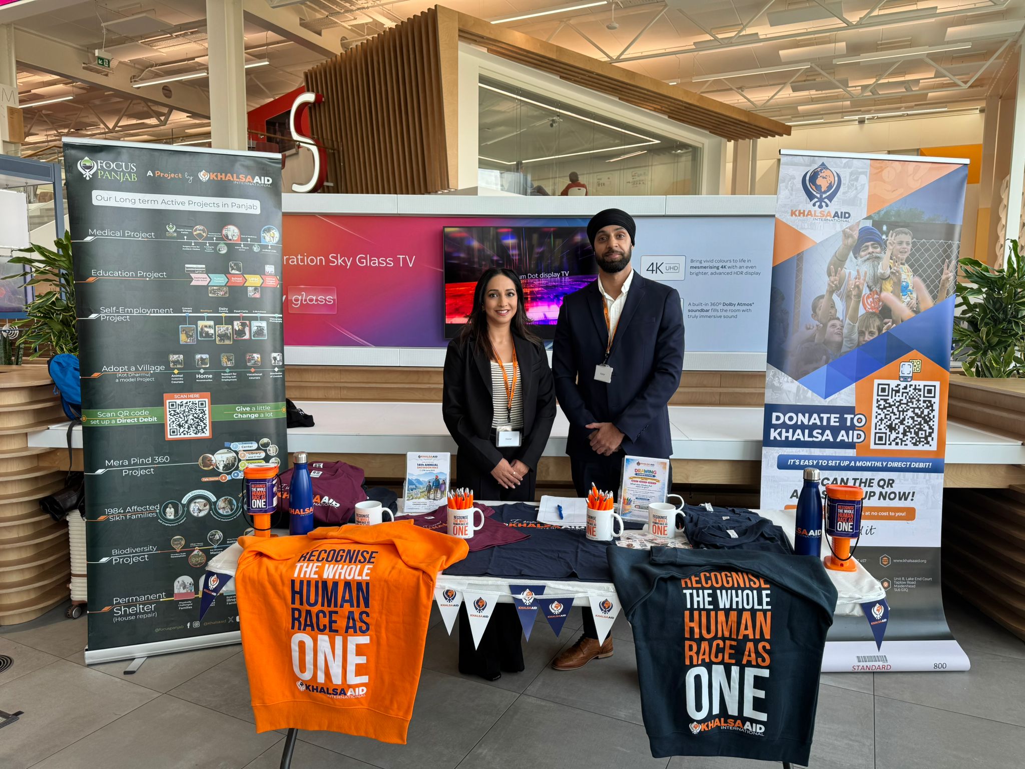 Khalsa Aid at Sky Vaisakhi event