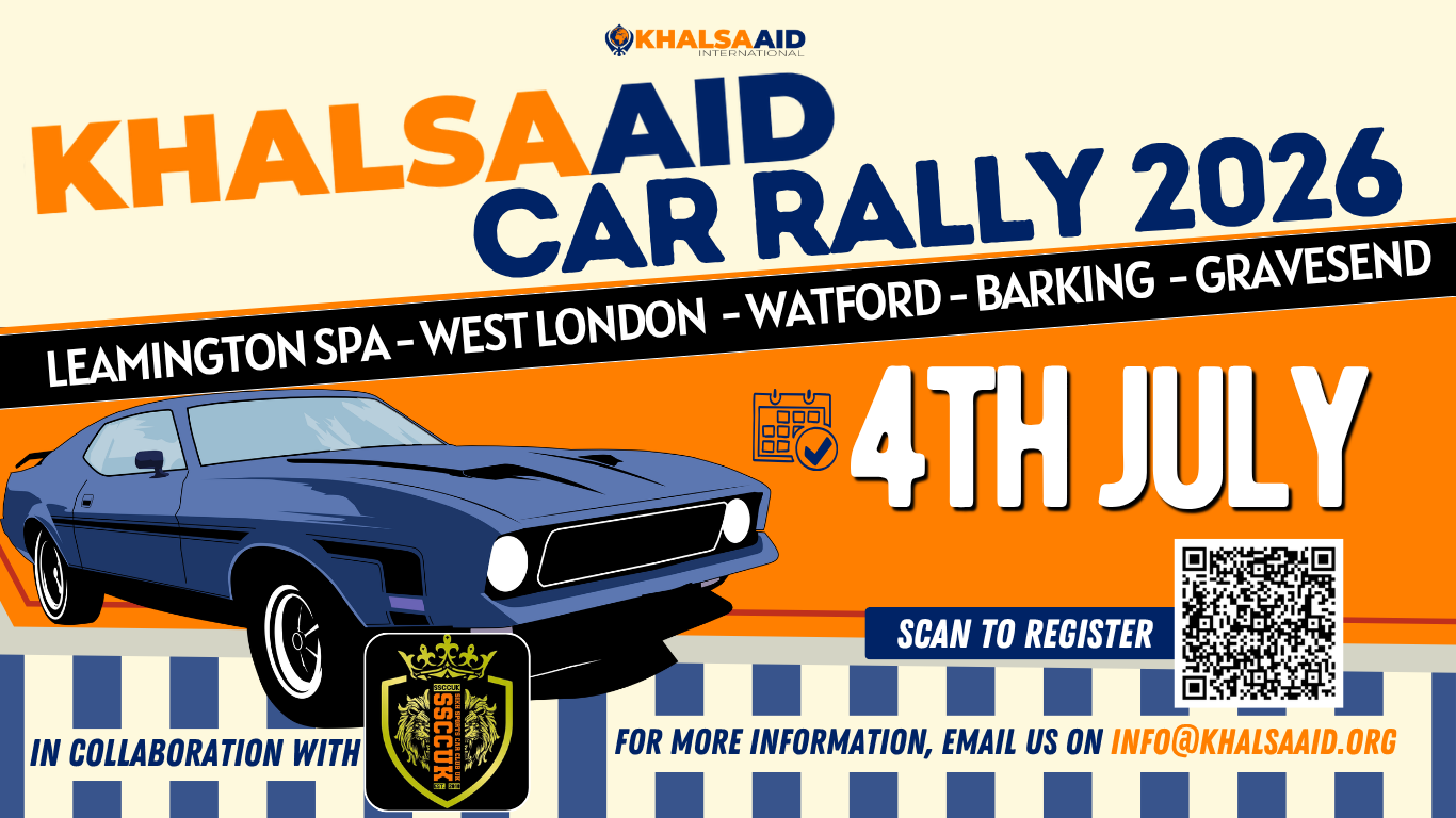 Khalsa Aid Car Rally 2026 