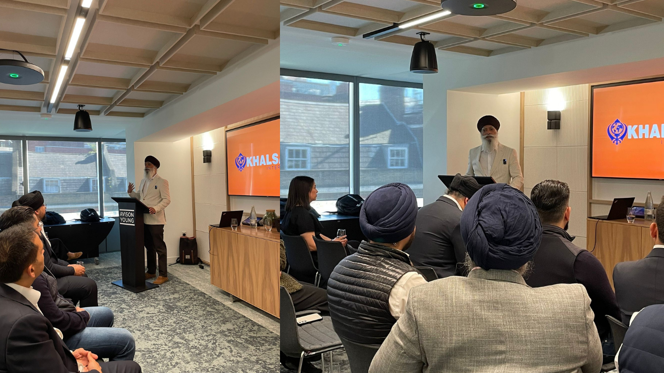 Ravi Singh Delivers Keynote Address at Sikh Surveyors Vaisakhi Celebrations 