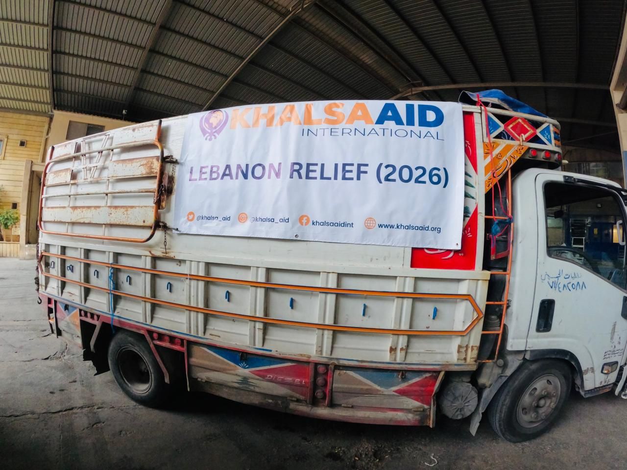 Khalsa Aid Lebanon Relief