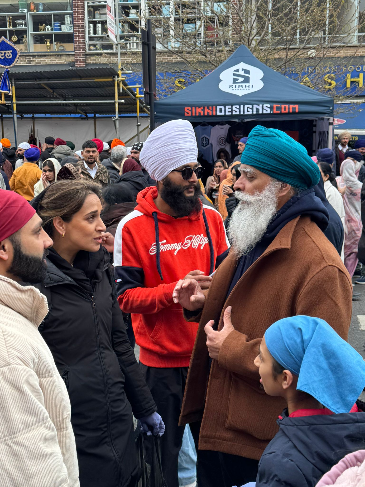 Ravi Singh at Southall Nagar Kirtan