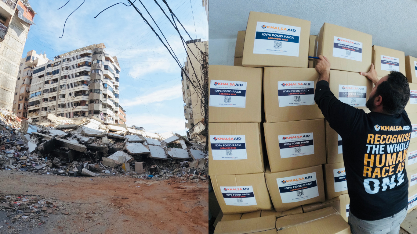 Khalsa Aid Stands with Civilians as Attacks on Lebanon Continue