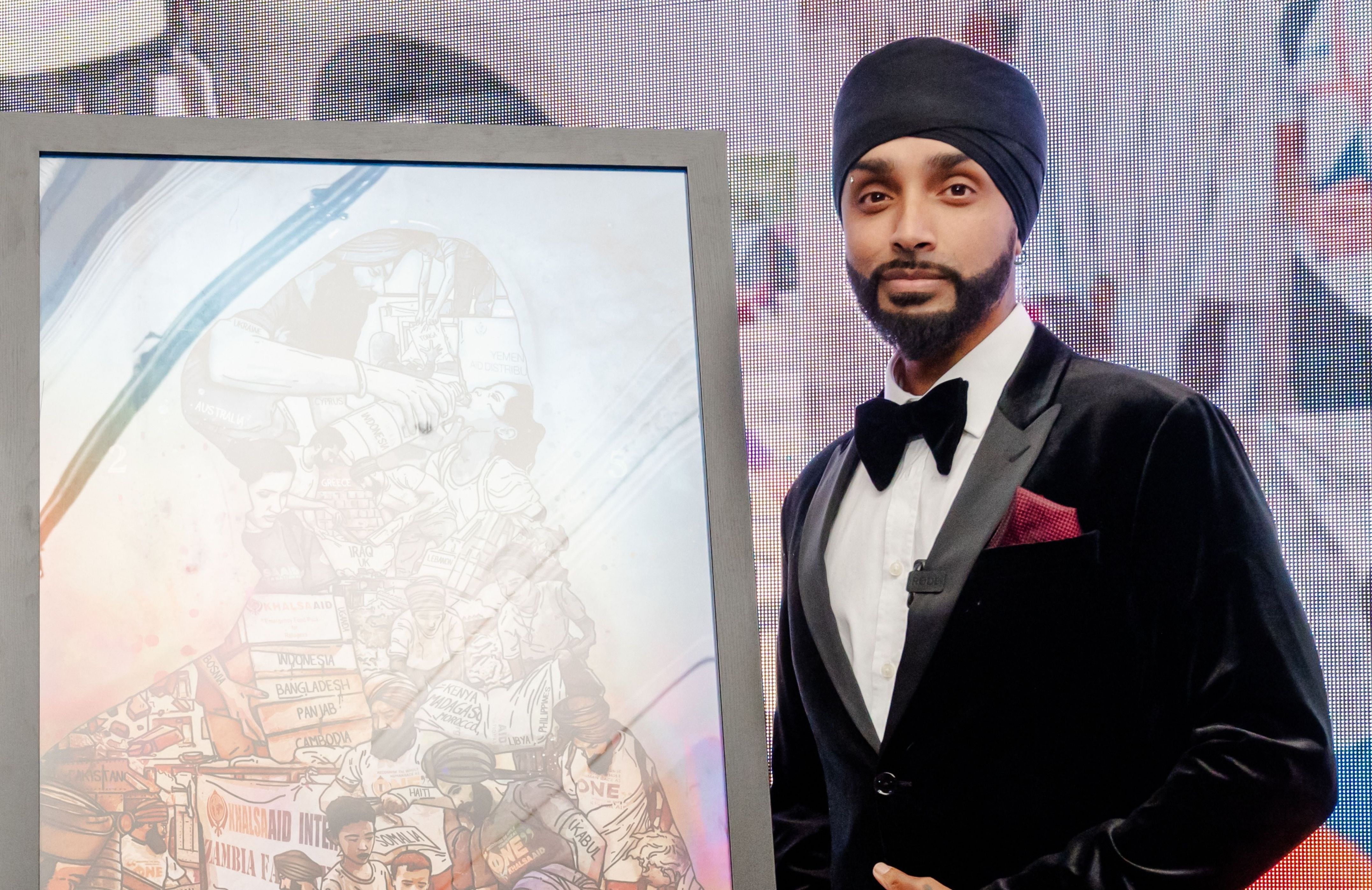 London Artist Inkquisitive Dedicates 15-Year Career Exhibition to Khalsa Aid’s Panjab Flood Relief Efforts