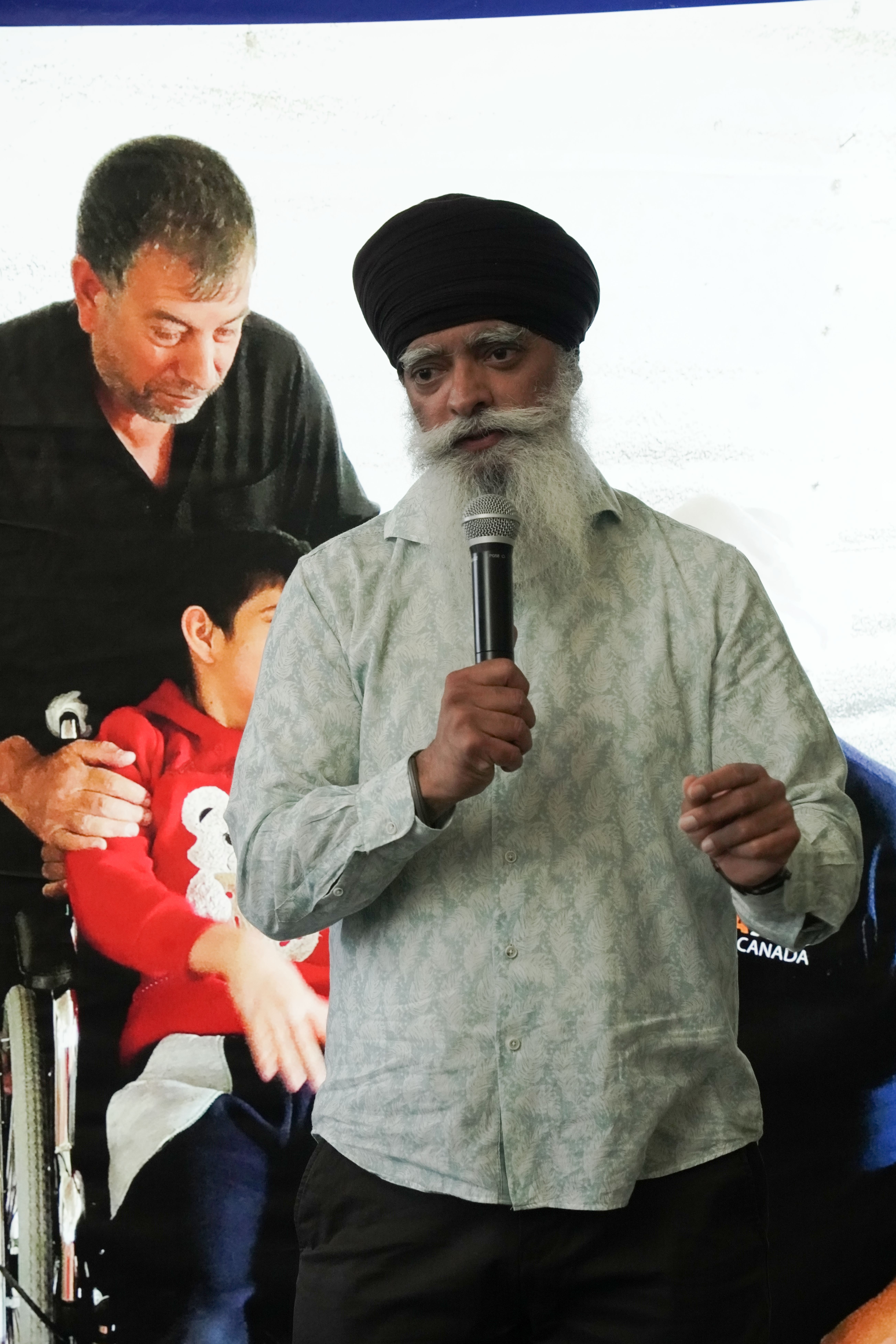Ravi Singh at Sikh Heritage Month event