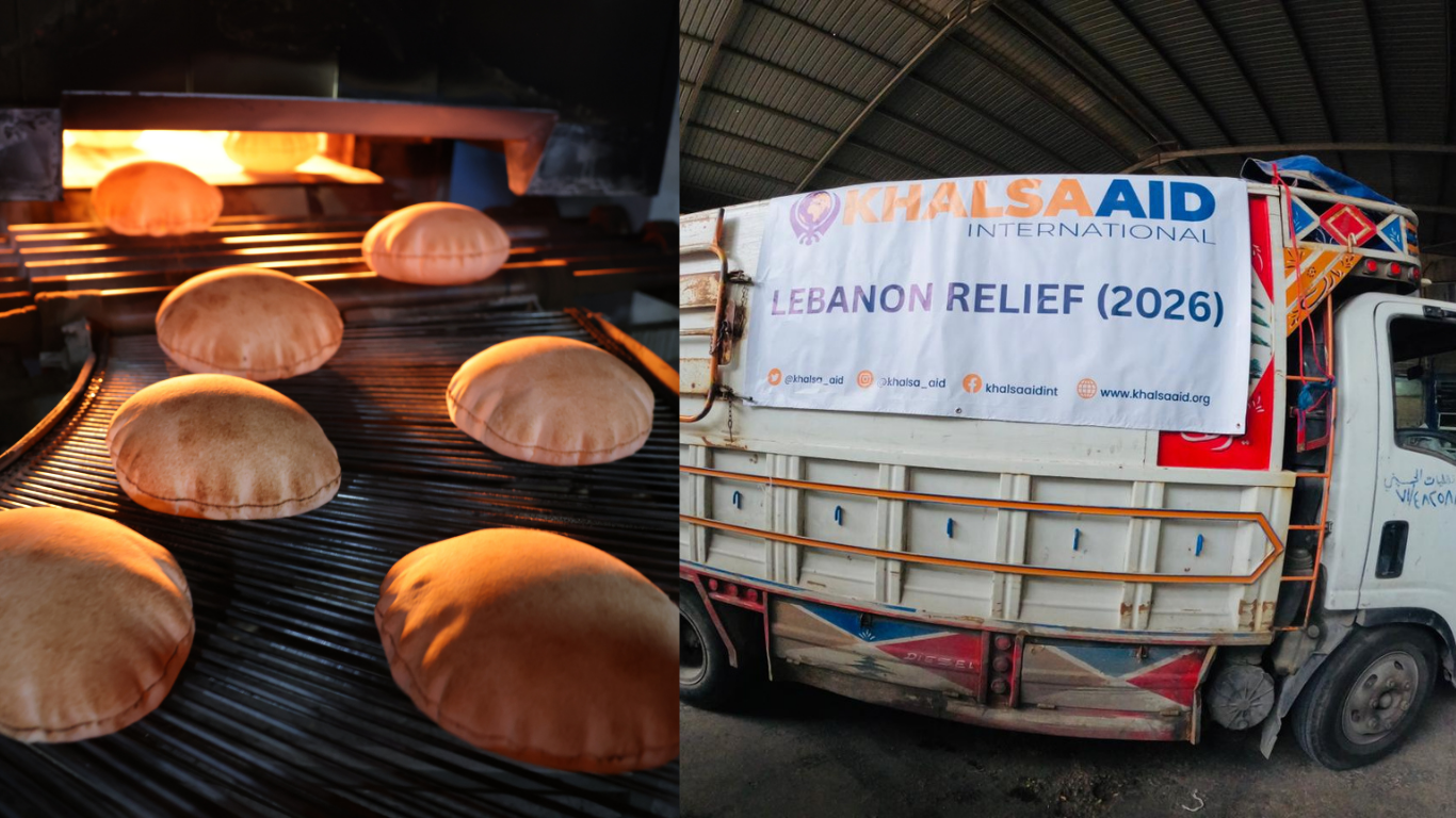 Khalsa Aid provides food support to 500 displaced families in South Lebanon 