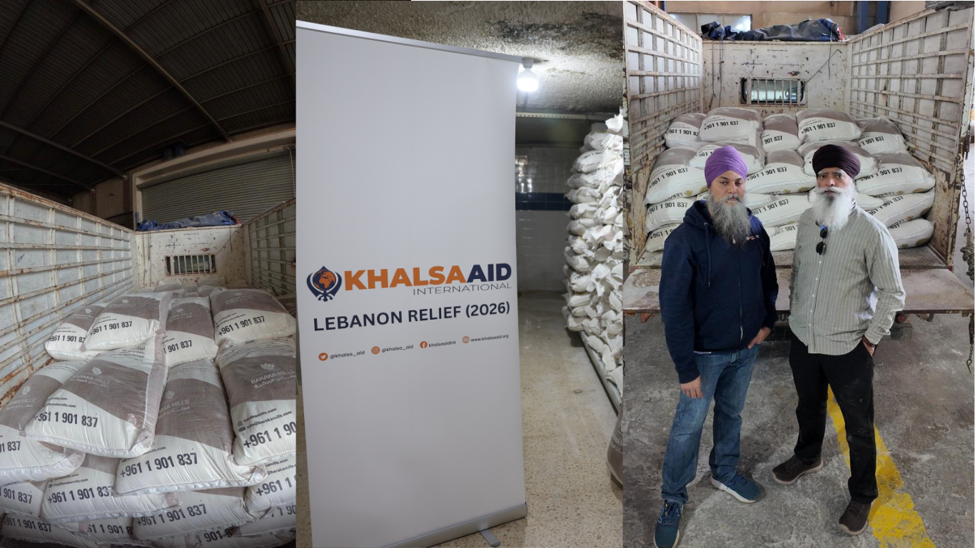 Khalsa Aid Lebanon Relief