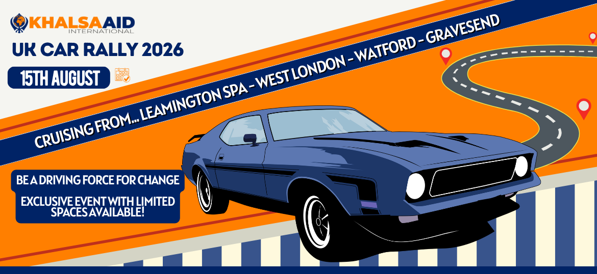 Khalsa Aid UK Car Rally 2026 